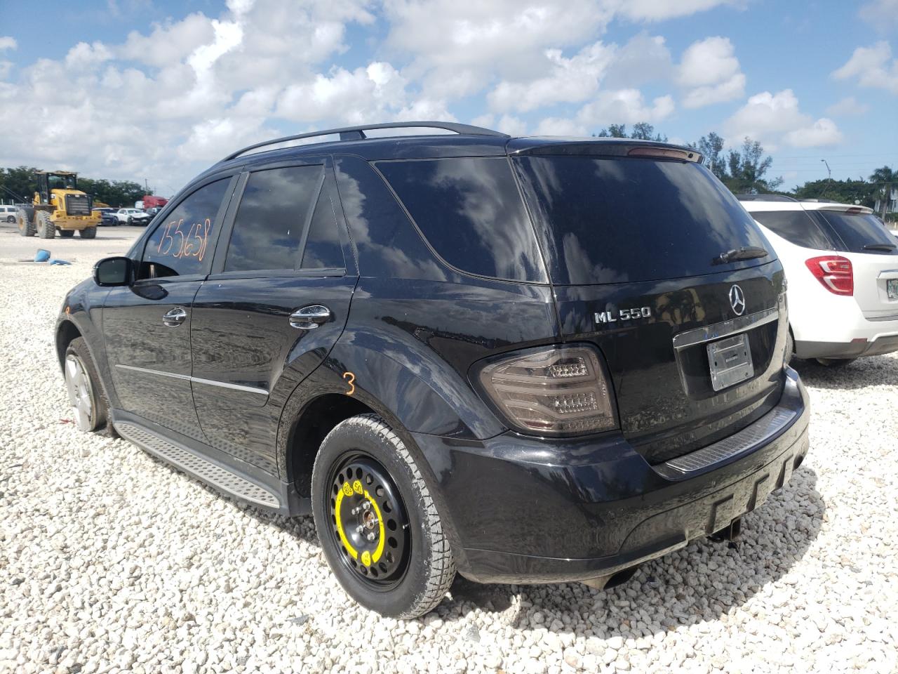 Photo 3 from auction – 2008 MERCEDES-BENZ ML 550 with VIN 4JGBB72E88A375737