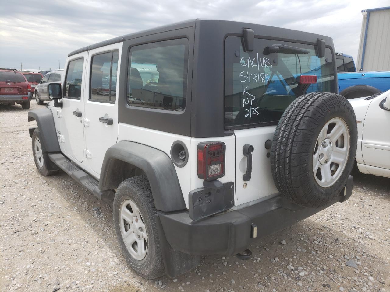 Photo 3 from auction – 2011 JEEP WRANGLER U with VIN 1J4BZ3H10BL543485