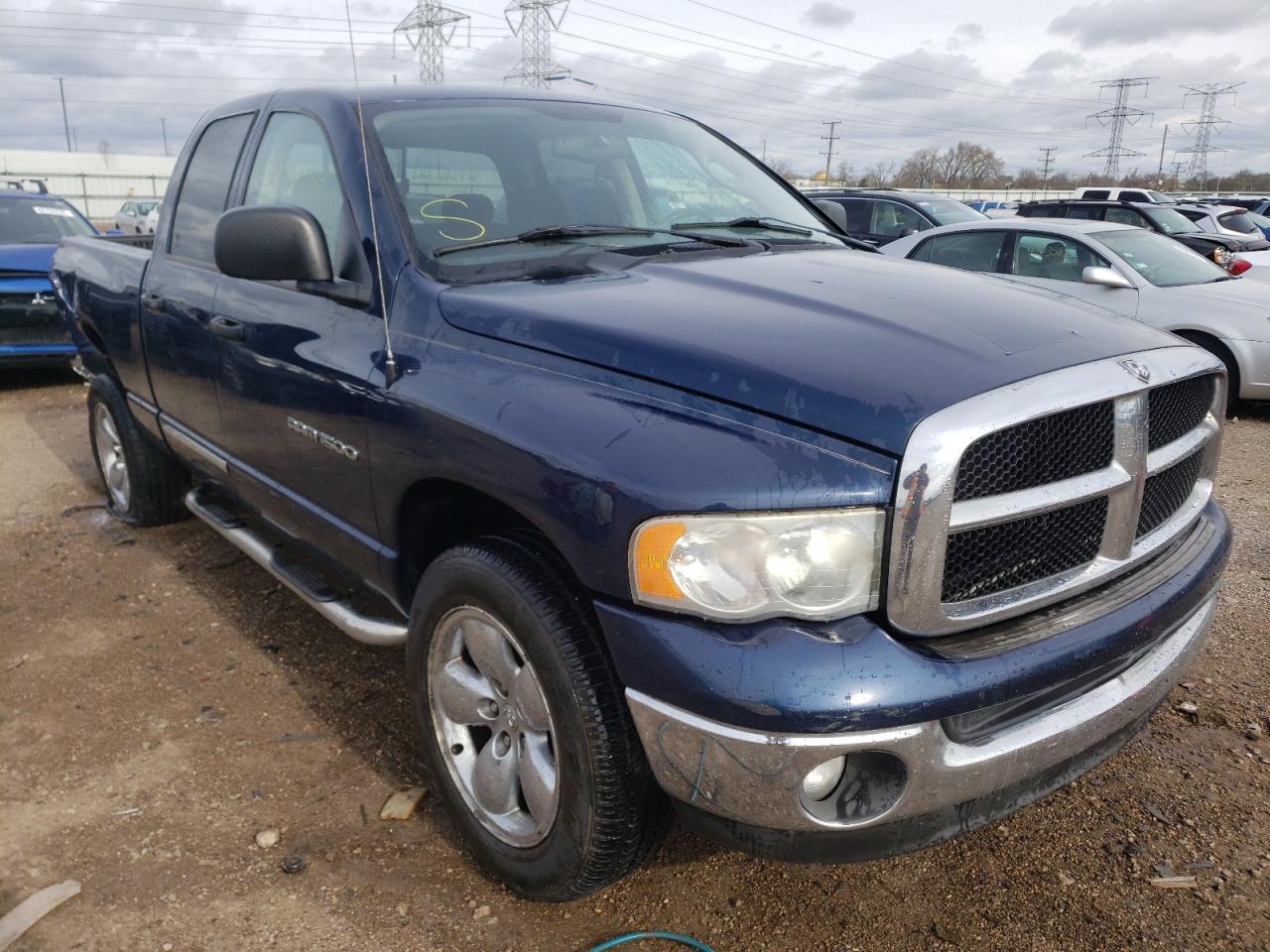 DODGE RAM 1500 S 2005 with VIN 1D7HU18N45S289124 - Photo from auction