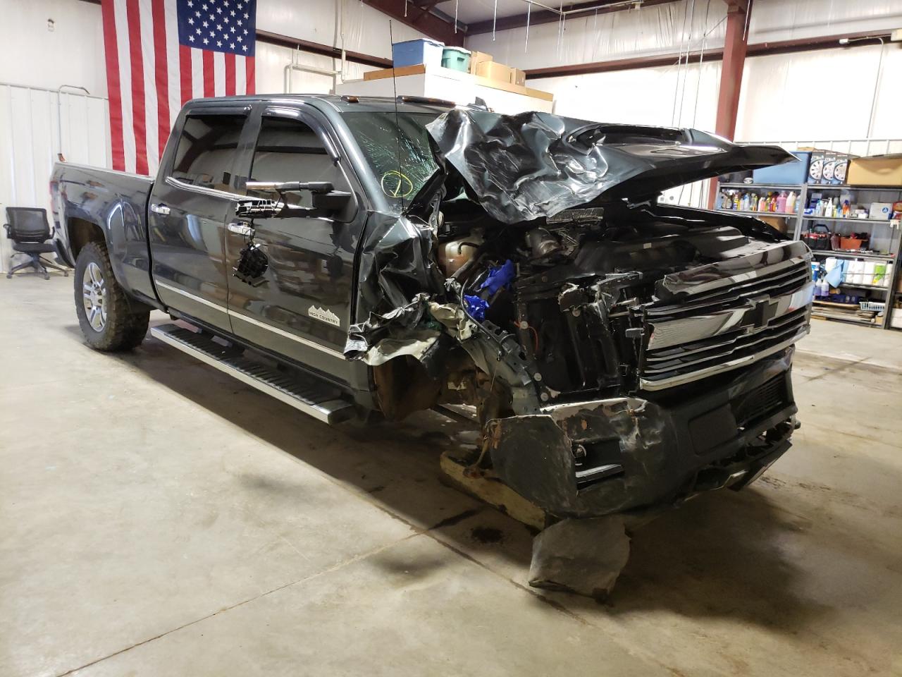 CHEVROLET SILVERADO 2017 with VIN 1GC1KXEY5HF129138 - Photo from auction