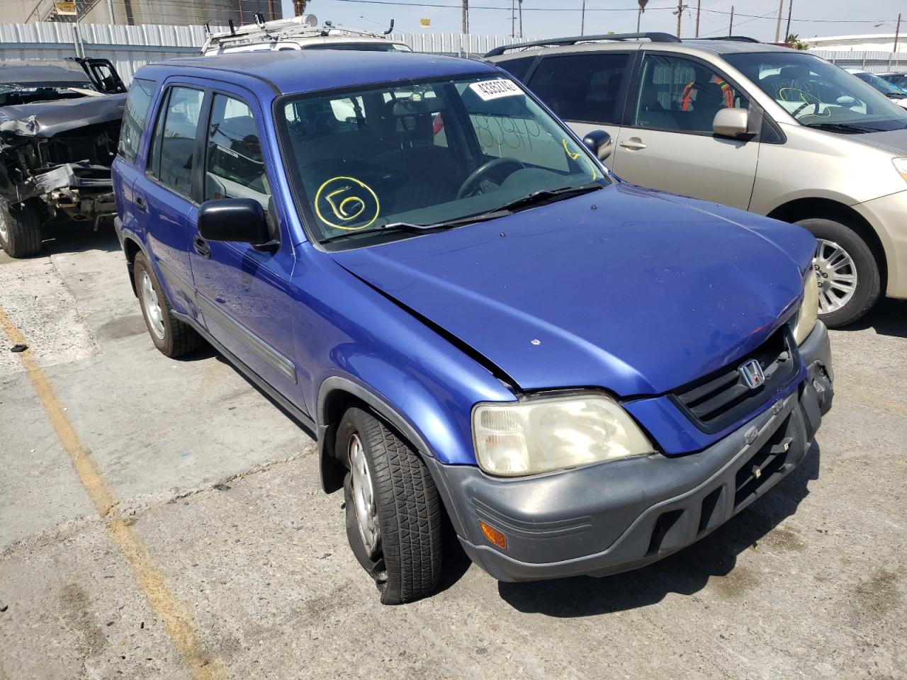 HONDA CR-V LX 2001 with VIN JHLRD28451C007172 - Photo from auction
