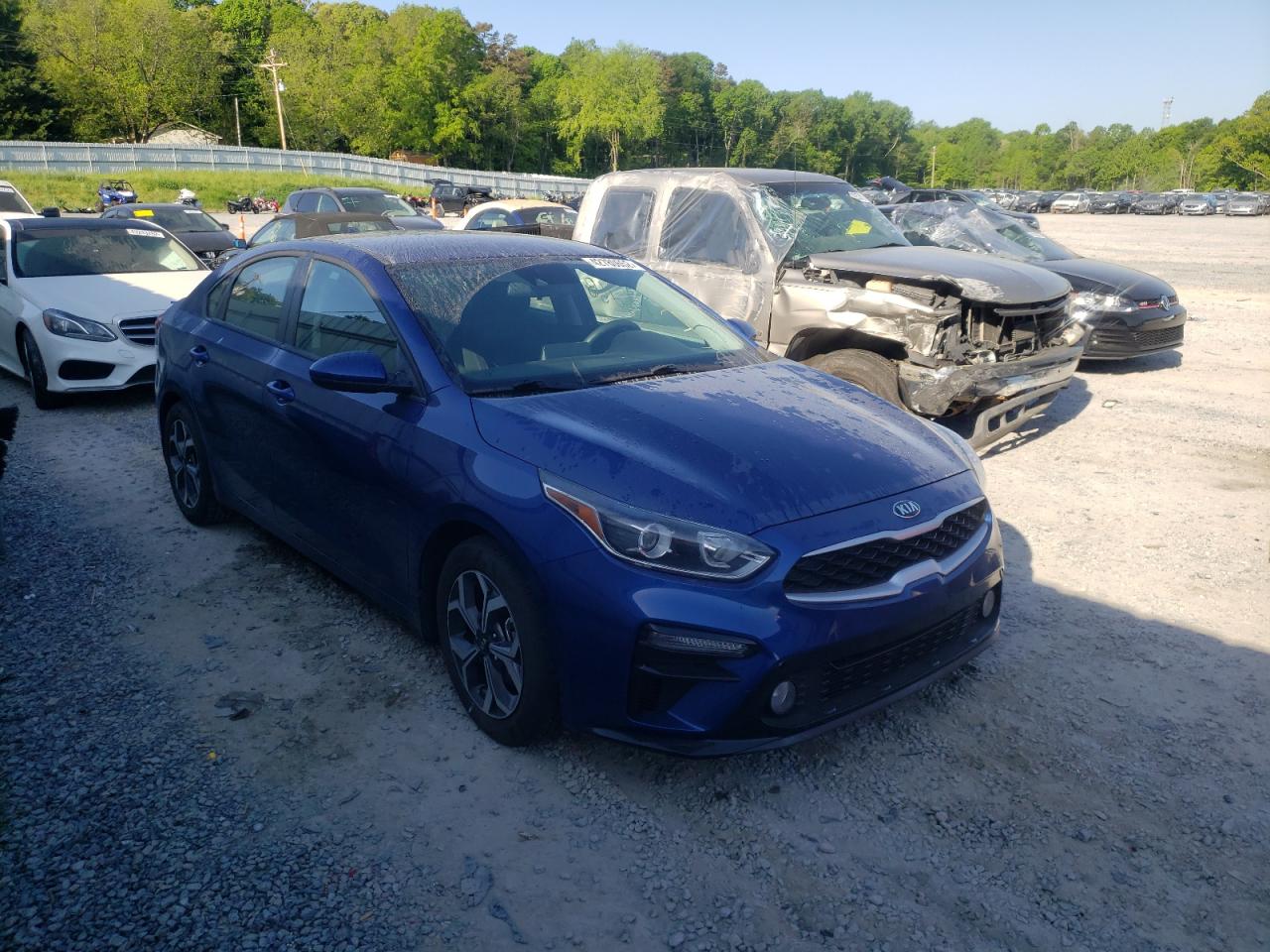 KIA FORTE FE 2019 with VIN 3KPF24AD5KE115877 - Photo from auction