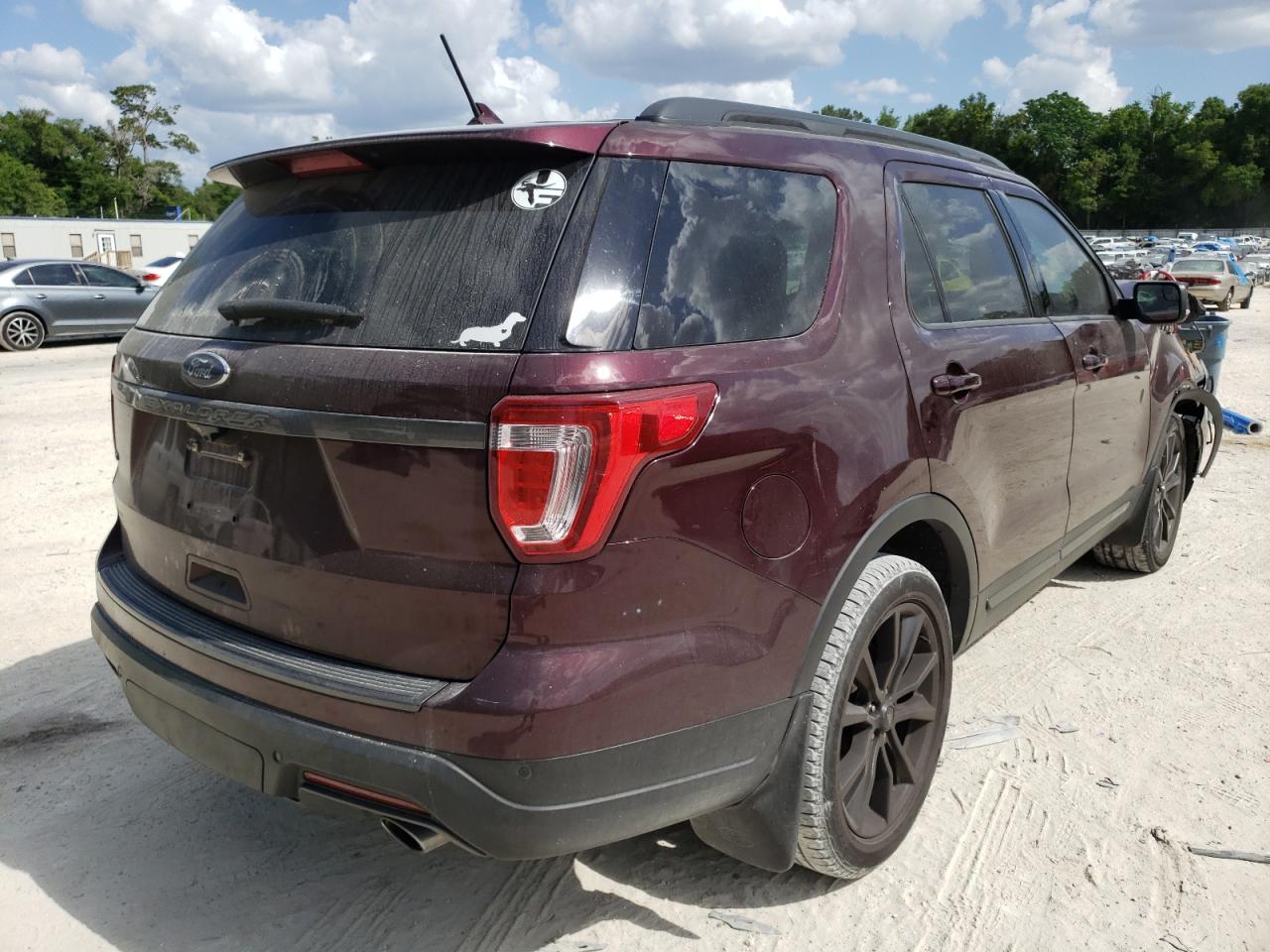Photo 4 from auction – 2018 FORD EXPLORER X with VIN 1FM5K7D86JGB04599