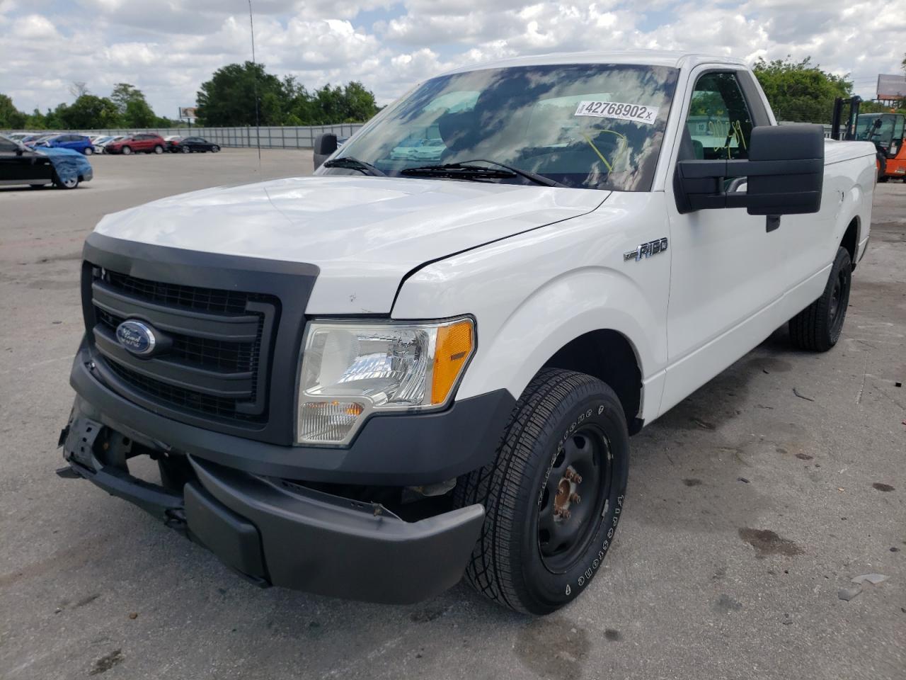 Photo 2 from auction – 2013 FORD F150 with VIN 1FTMF1CM1DKD91948
