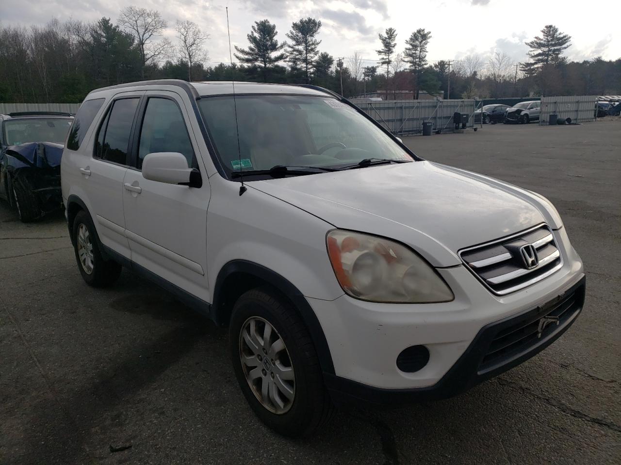 HONDA CR-V SE 2005 with VIN SHSRD78905U330794 - Photo from auction