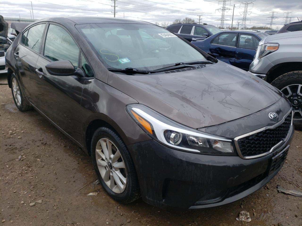KIA FORTE LX 2017 with VIN 3KPFL4A77HE009155 - Photo from auction