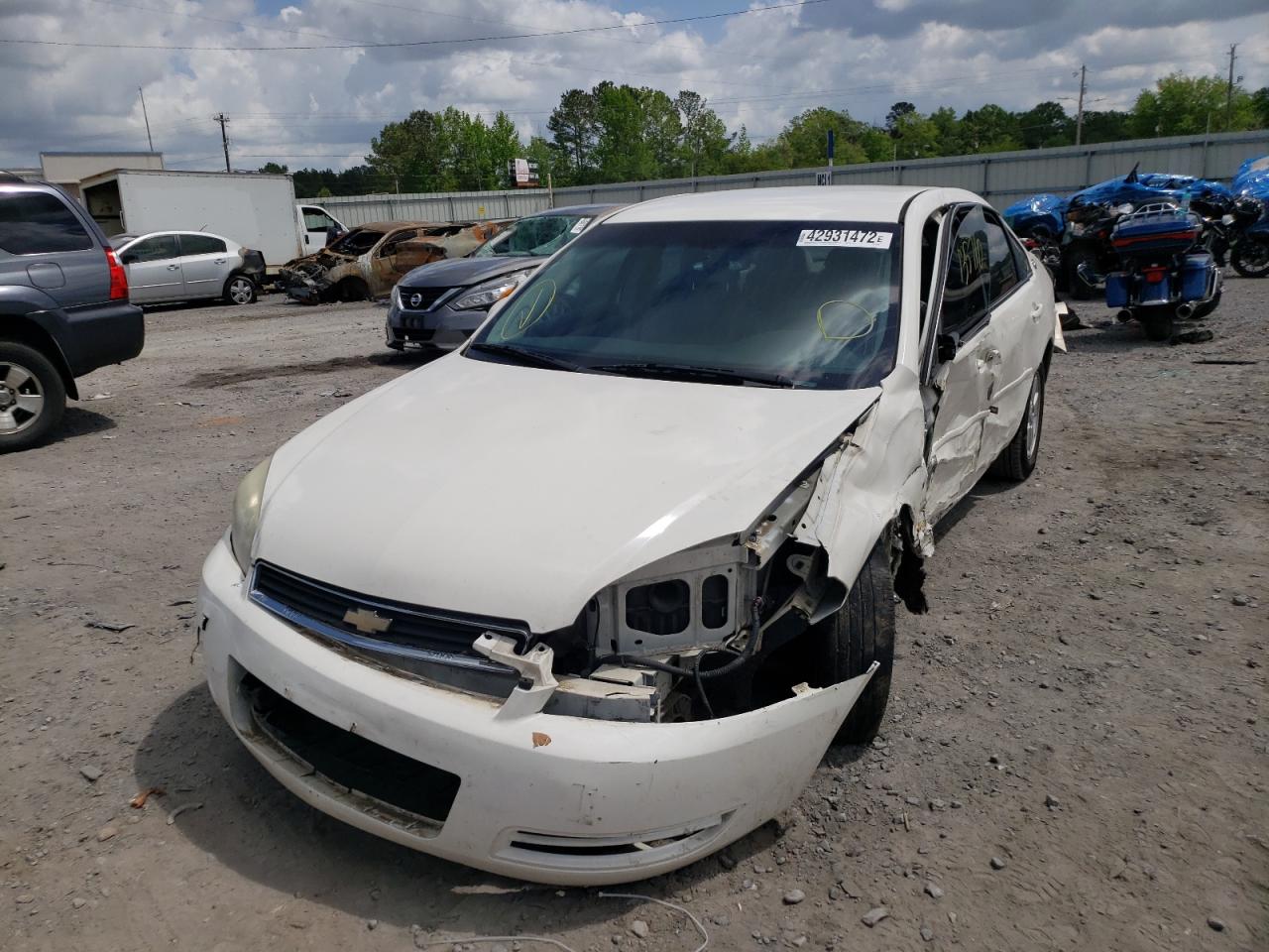 Photo 2 from auction – 2007 CHEVROLET IMPALA LS with VIN 2G1WB55K779266250