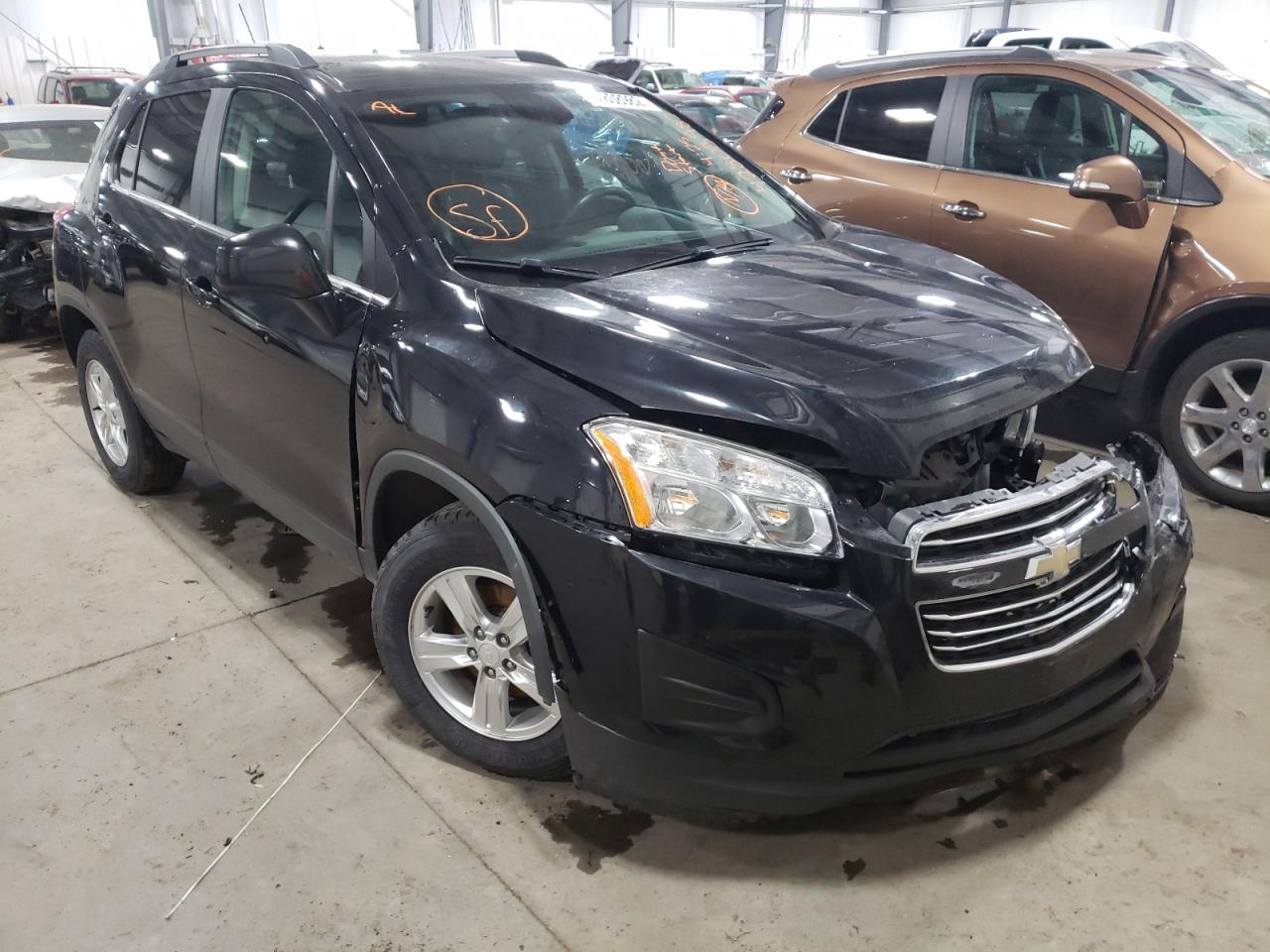 CHEVROLET TRAX 1LT 2015 with VIN 3GNCJLSB4FL190480 - Photo from auction