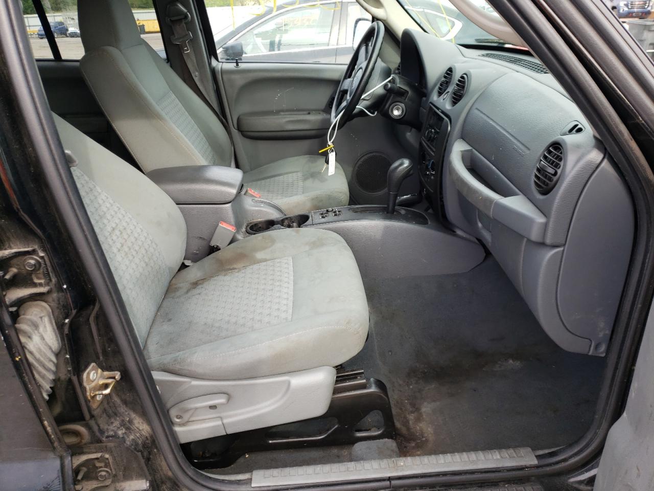 Photo 5 from auction – 2007 JEEP LIBERTY SP with VIN 1J4GL48K87W712213