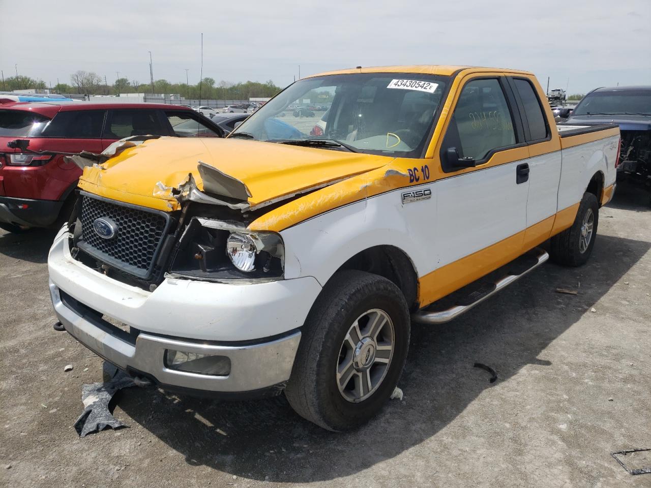 Photo 2 from auction – 2005 FORD F150 with VIN 1FTPX14505NA66709