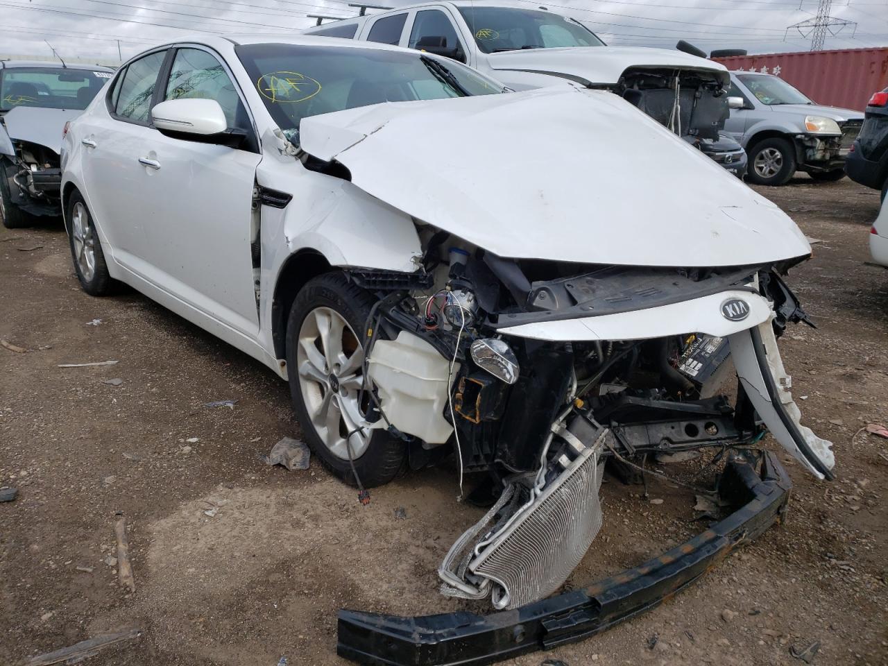KIA OPTIMA EX 2011 with VIN KNAGN4A74B5079498 - Photo from auction