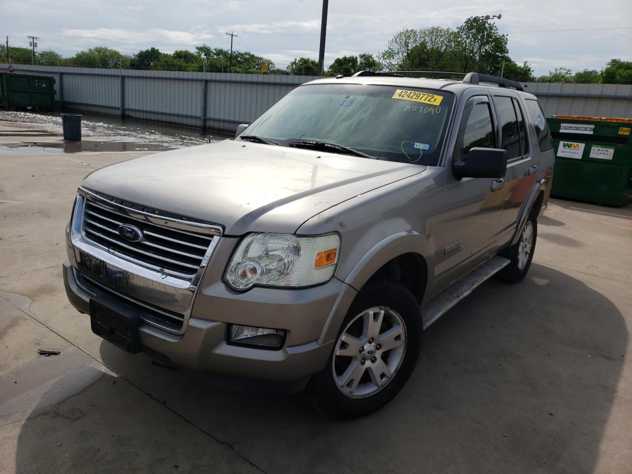 Photo 2 from auction – 2008 FORD EXPLORER X with VIN 1FMEU63EX8UA07090