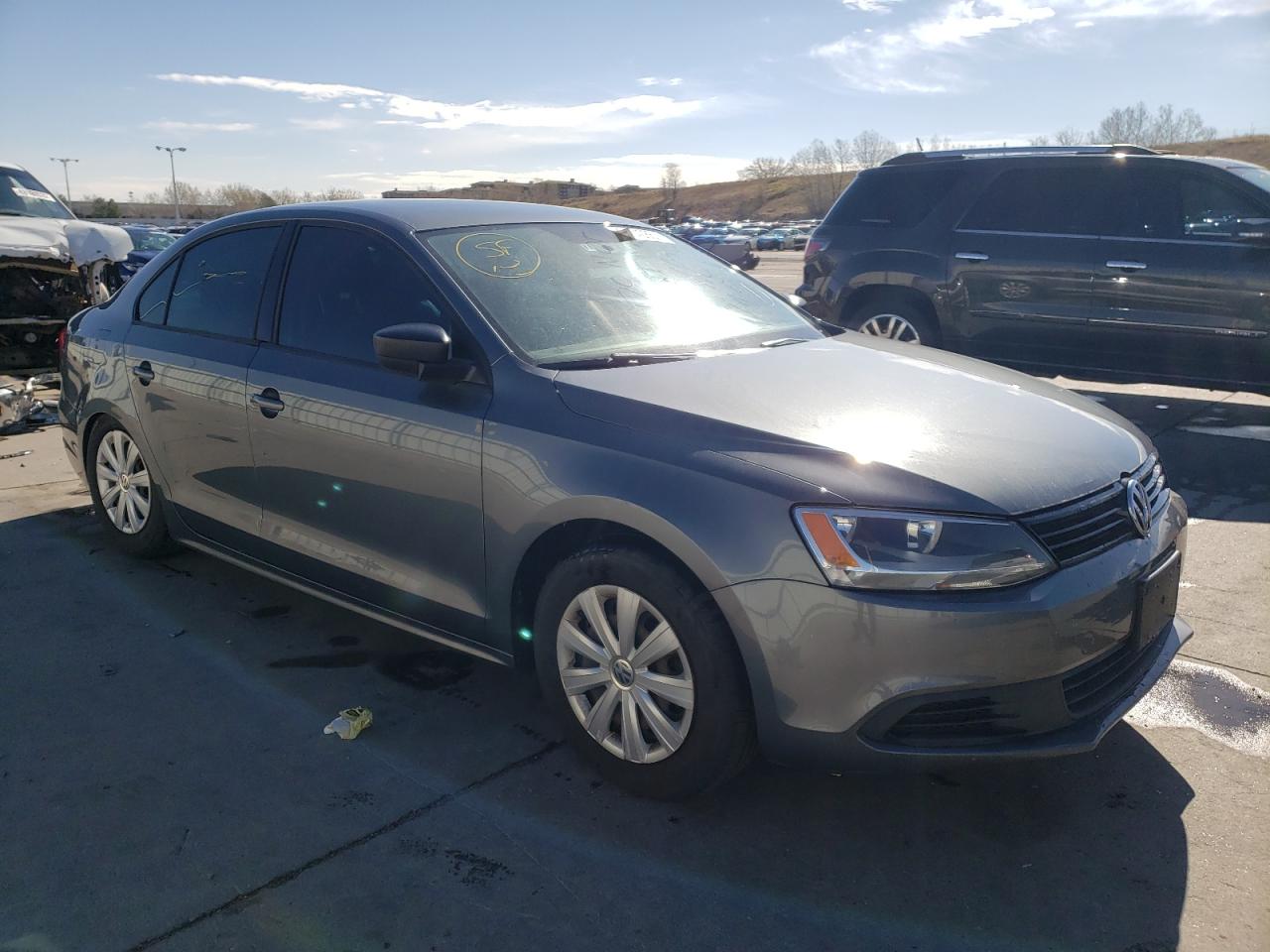 Photo 1 from auction – 2014 VOLKSWAGEN JETTA BASE with VIN 3VW2K7AJ6EM221641