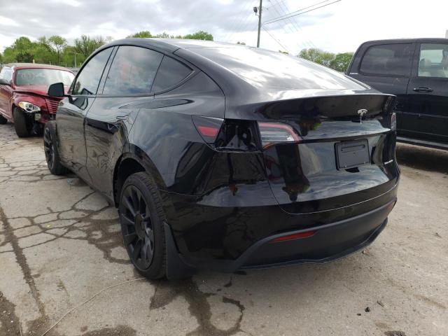 Photo 3 from auction – 2021 TESLA MODEL Y with VIN 5YJYGDEE2MF191647