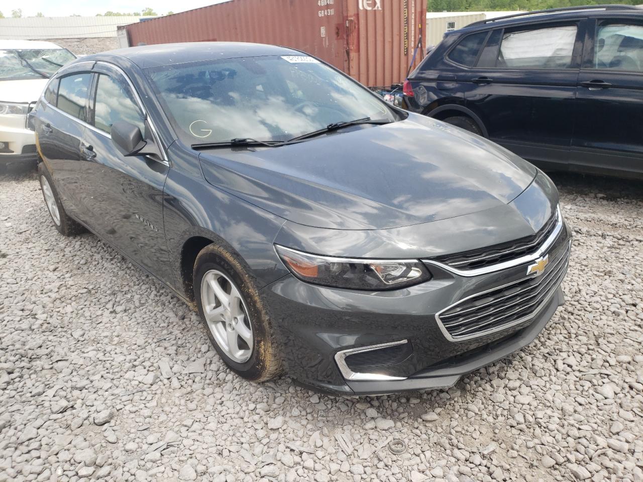 CHEVROLET MALIBU LS 2017 with VIN 1G1ZB5ST8HF146329 - Photo from auction