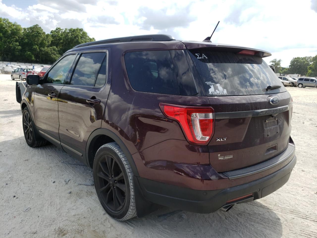 Photo 3 from auction – 2018 FORD EXPLORER X with VIN 1FM5K7D86JGB04599