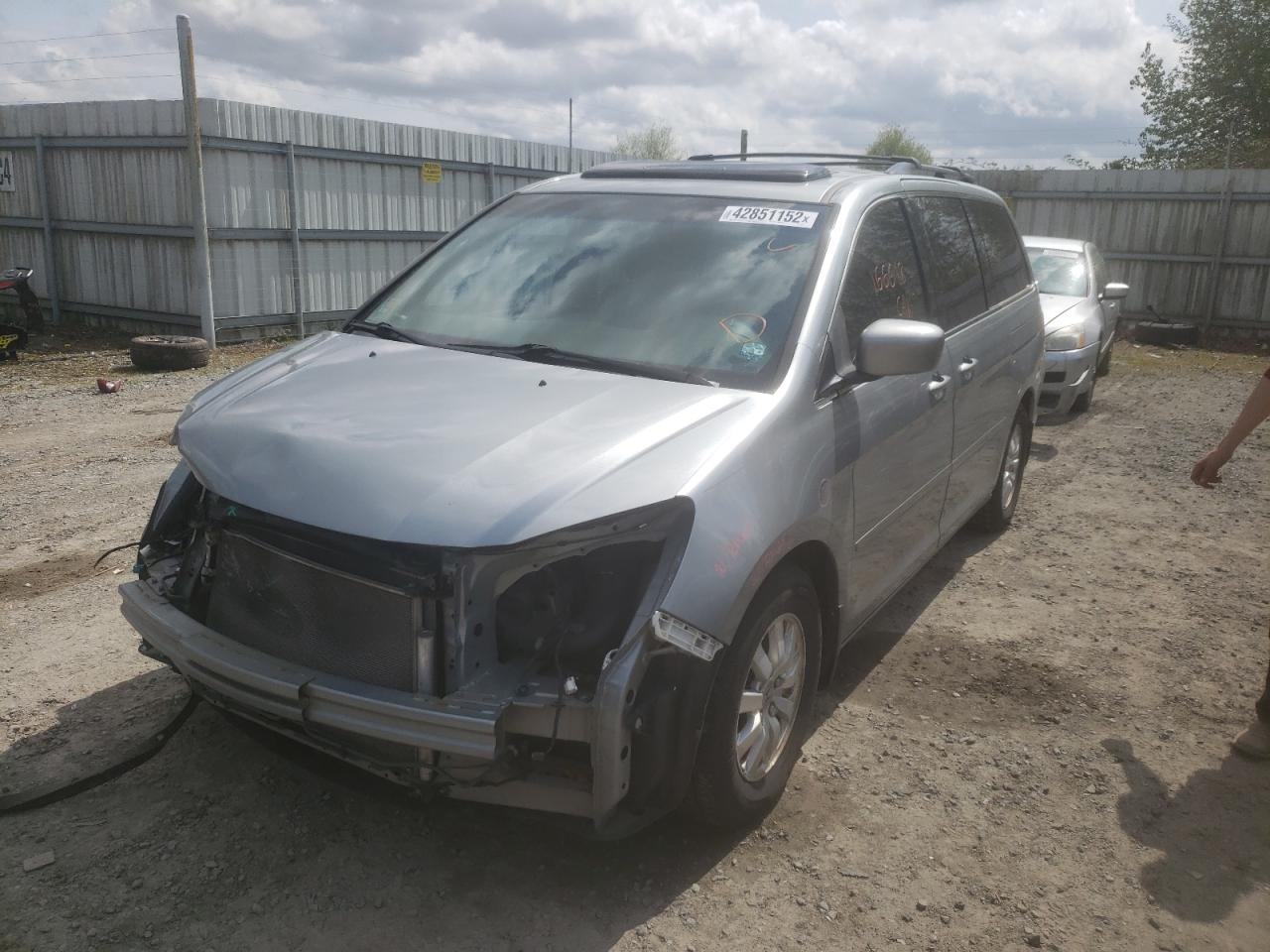 Photo 2 from auction – 2010 HONDA ODYSSEY EX with VIN 5FNRL3H77AB077713