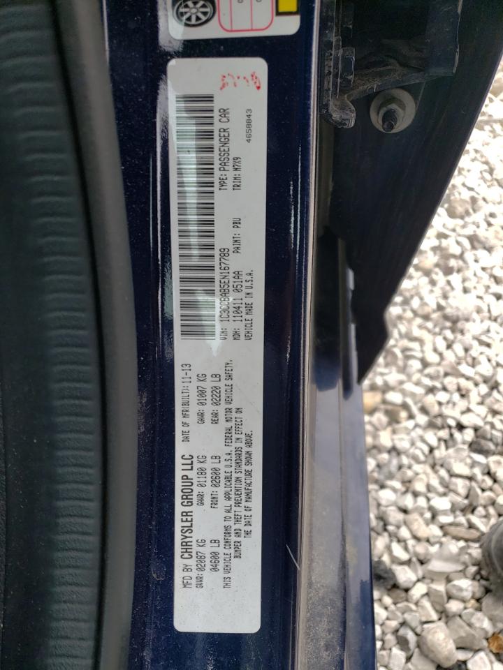 Photo 10 from auction – 2014 CHRYSLER 200 LX with VIN 1C3CCBAB5EN167789
