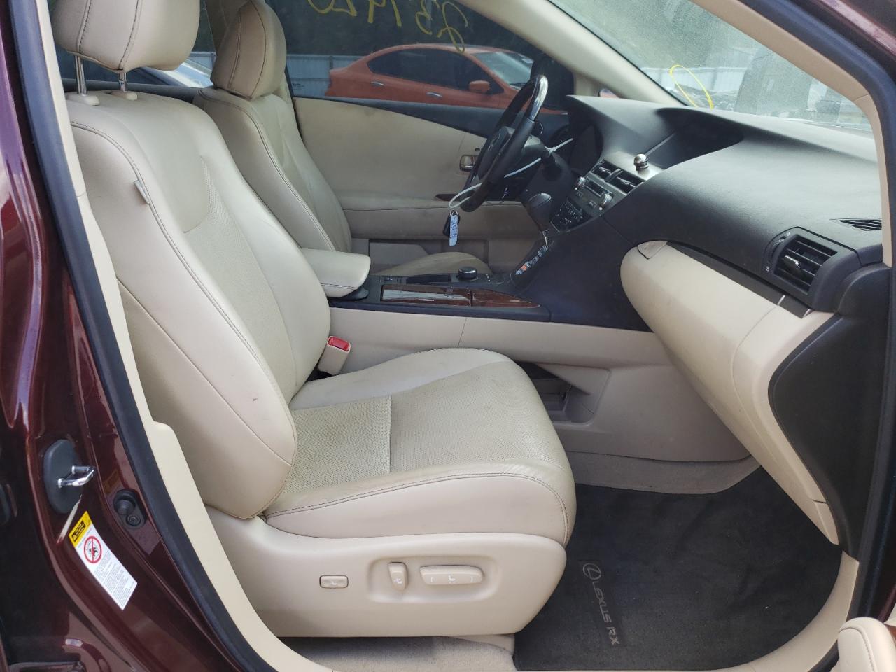 Photo 5 from auction – 2013 LEXUS RX 350 with VIN 2T2ZK1BA6DC125072