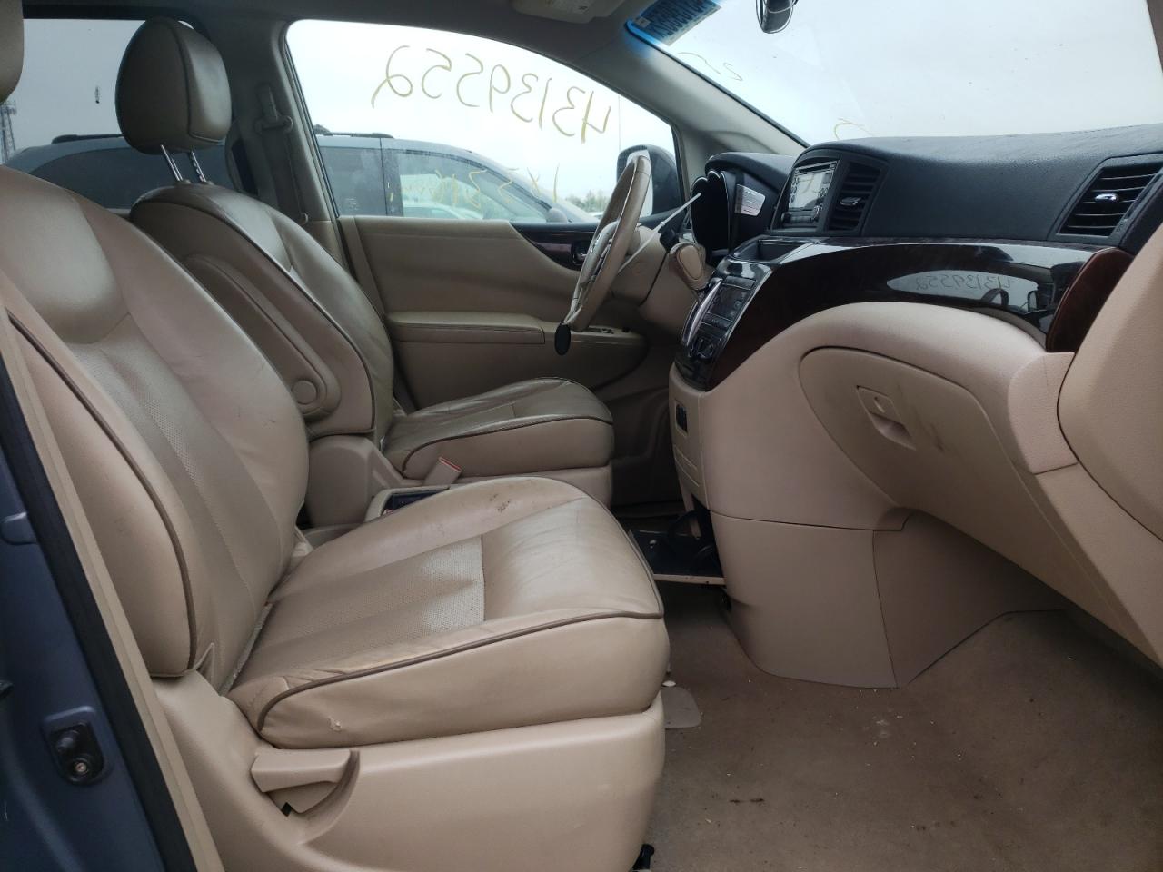 Photo 5 from auction – 2011 NISSAN QUEST S with VIN JN8AE2KP0B9000174