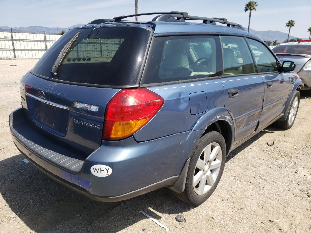 Photo 4 from auction – 2007 SUBARU LEGACY OUT with VIN 4S4BP61CX77337885