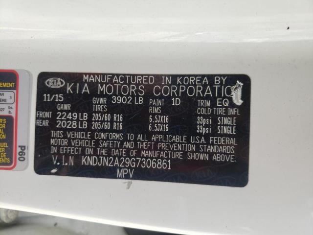 Photo 10 from auction – 2016 KIA SOUL with VIN KNDJN2A29G7306861