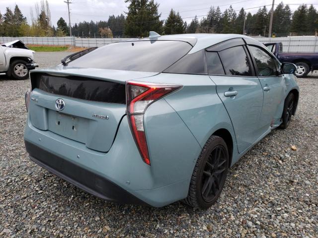 Photo 4 from auction – 2017 TOYOTA PRIUS with VIN JTDKBRFU0H3048156