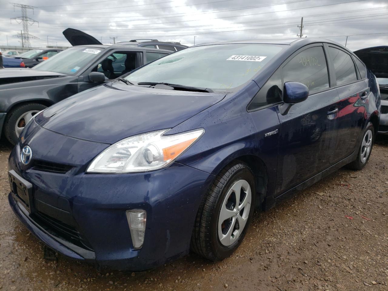Photo 2 from auction – 2015 TOYOTA PRIUS with VIN JTDKN3DU6F0423411