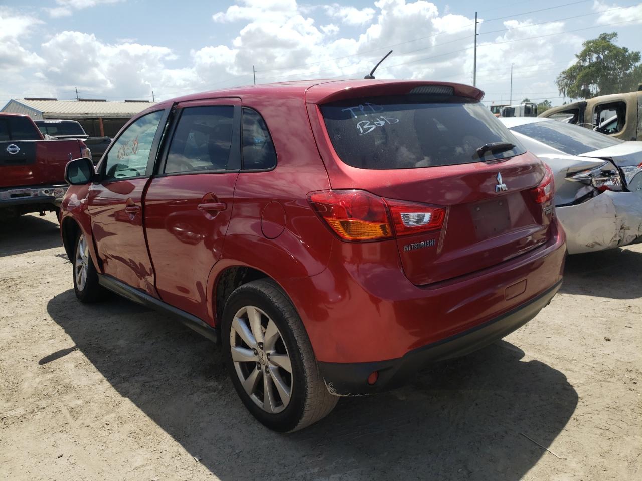 Photo 3 from auction – 2015 MITSUBISHI OUTLANDER with VIN 4A4AP3AU9FE028385