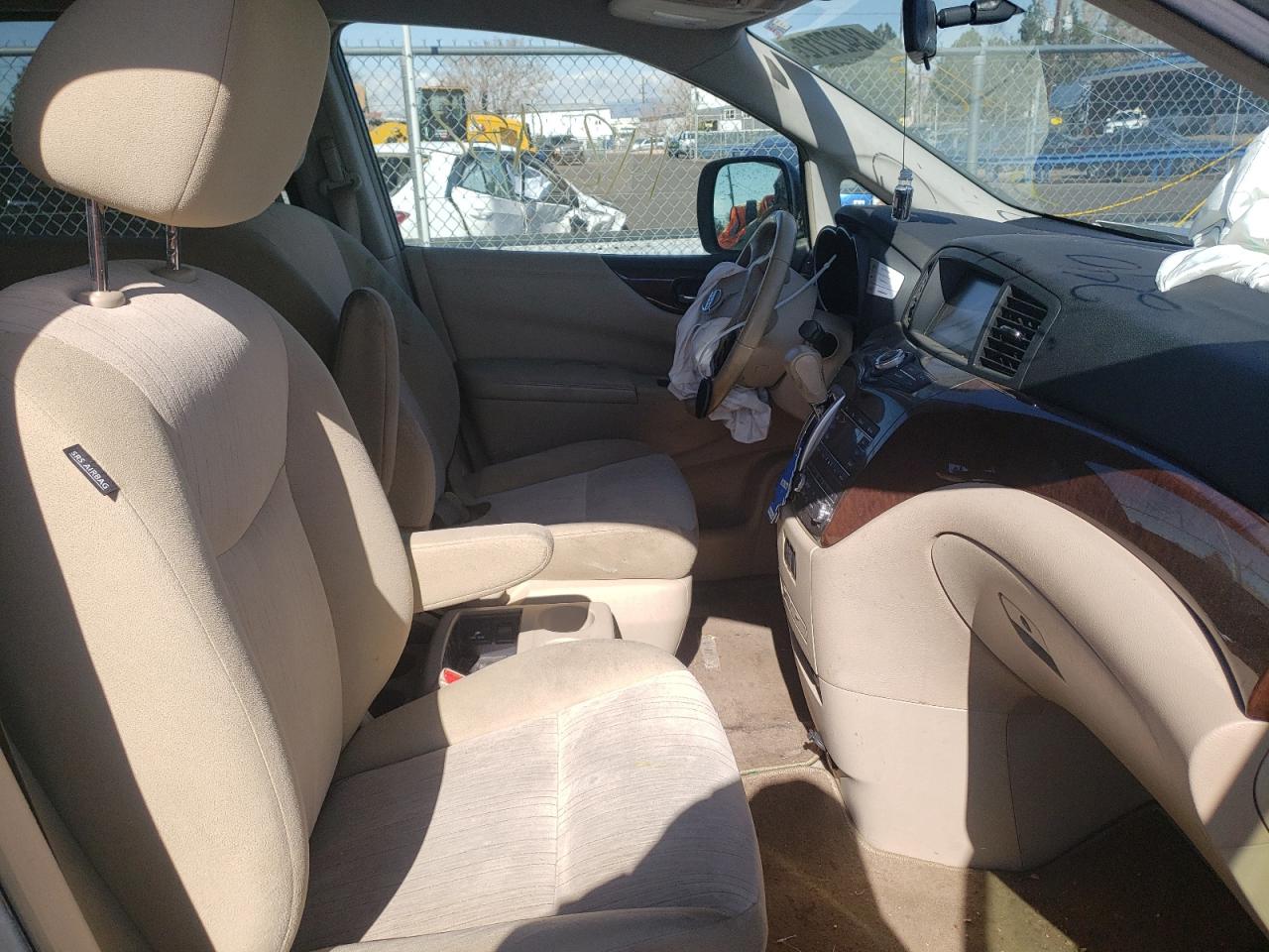 Photo 5 from auction – 2013 NISSAN QUEST S with VIN JN8AE2KP6D9071351
