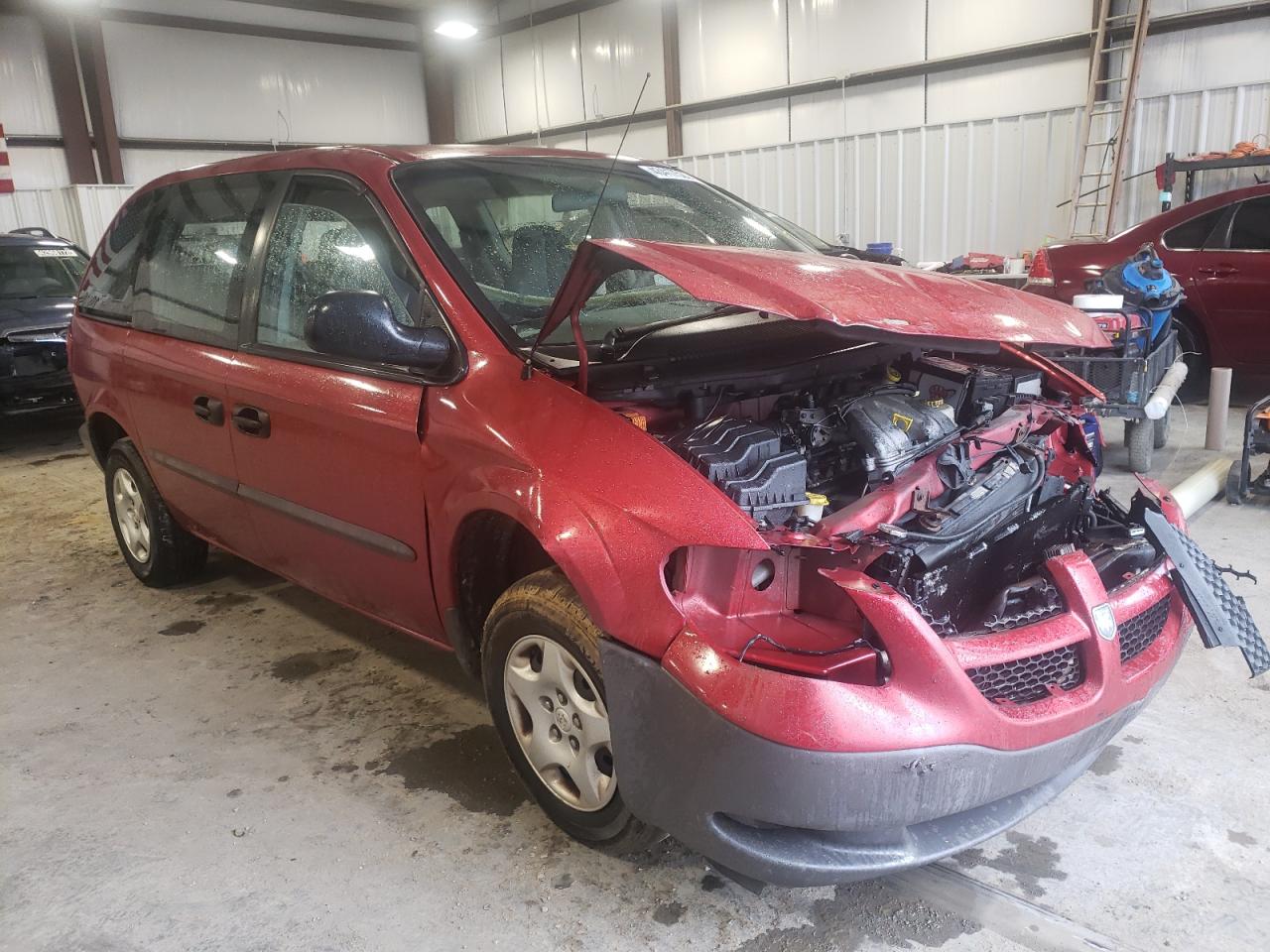 DODGE CARAVAN EC 2002 with VIN 1B4GP15B62B555663 - Photo from auction
