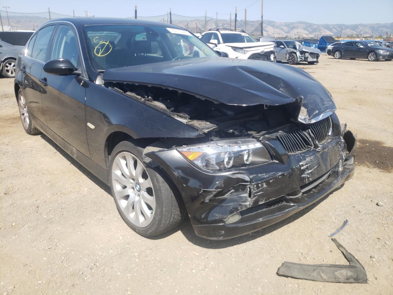 BMW 330 I 2006 with VIN WBAVB33546KS38601 - Photo from auction