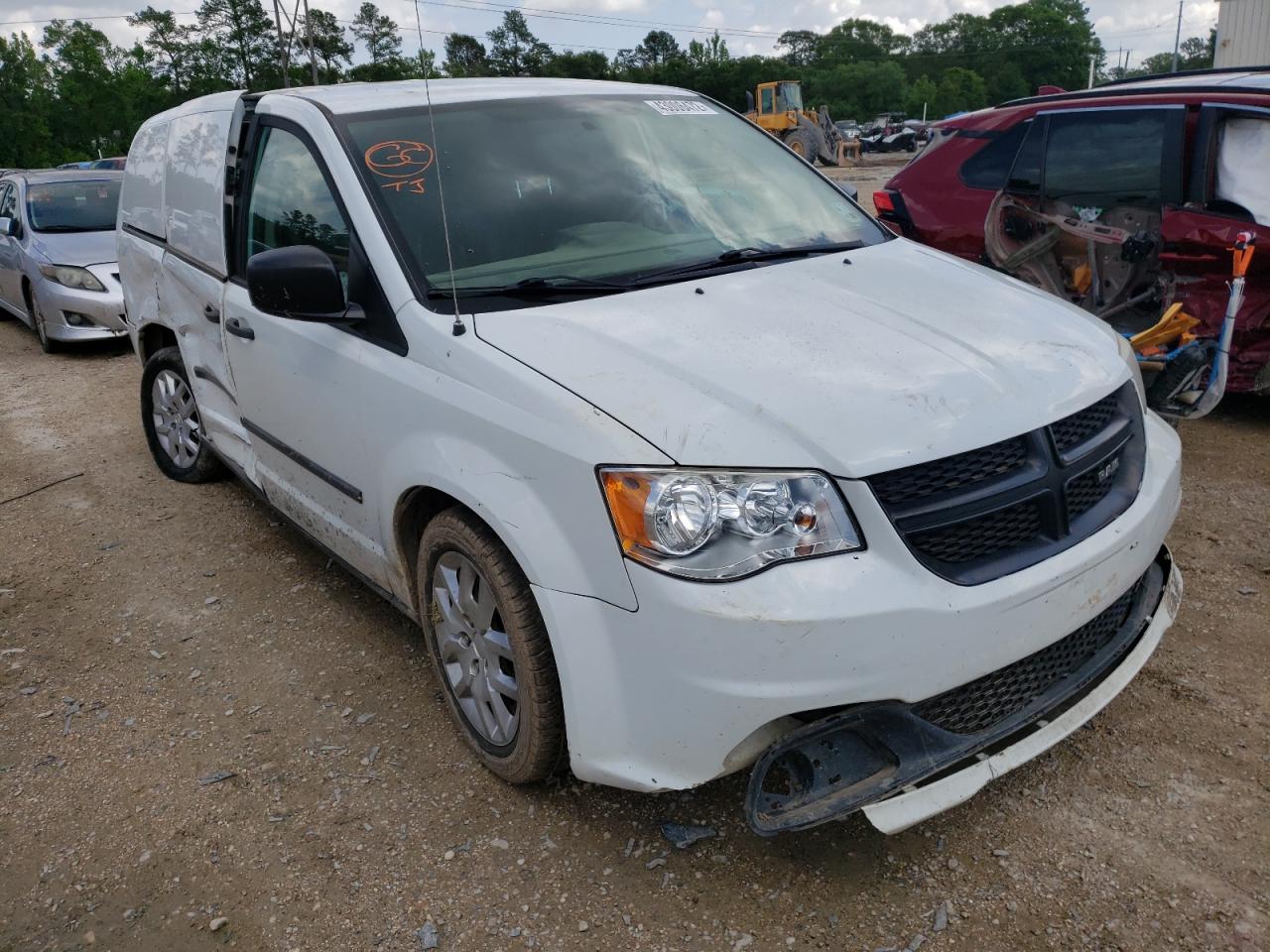 RAM TRADESMAN 2014 with VIN 2C4JRGAG1ER181363 - Photo from auction