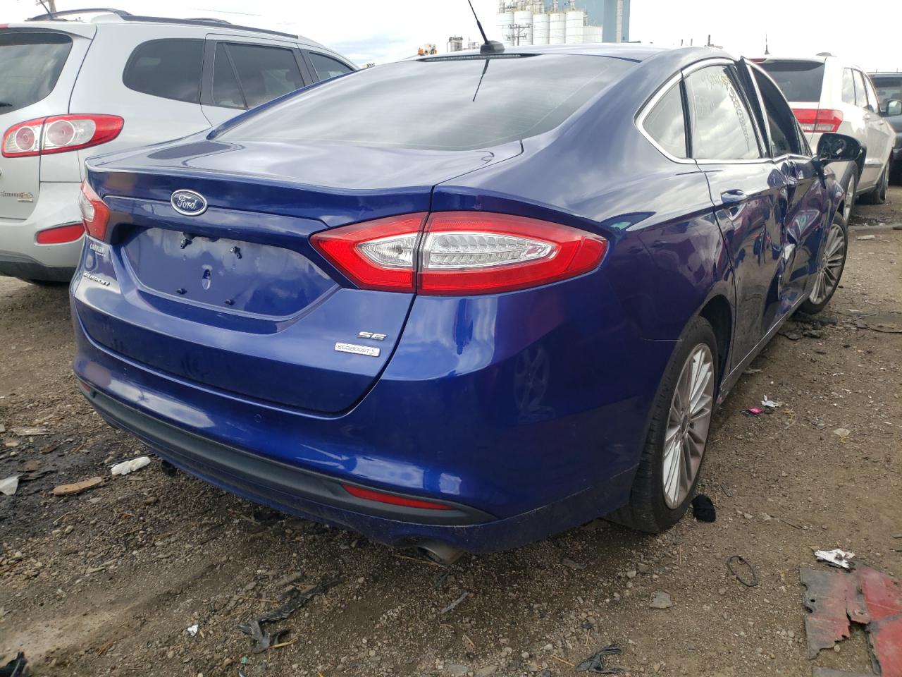 Photo 4 from auction – 2015 FORD FUSION SE with VIN 3FA6P0HD0FR291045