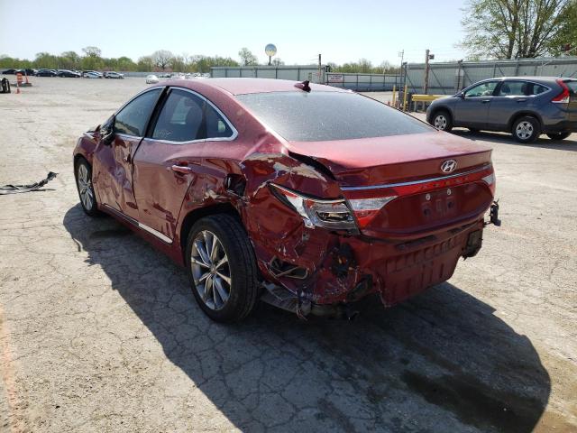 Photo 3 from auction – 2015 HYUNDAI AZERA with VIN KMHFG4JG9FA454240