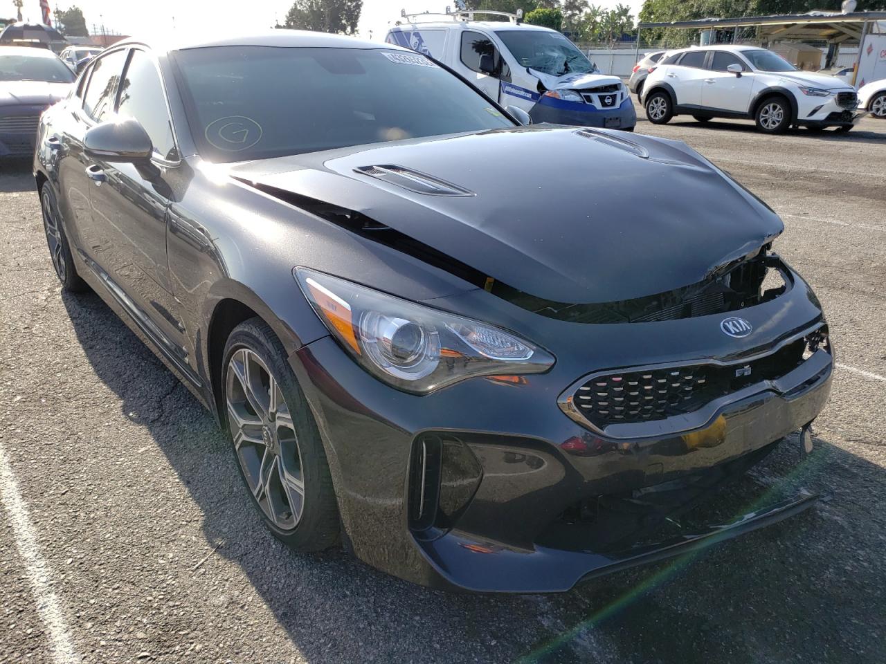 KIA STINGER 2020 with VIN KNAE15LA8L6077234 - Photo from auction