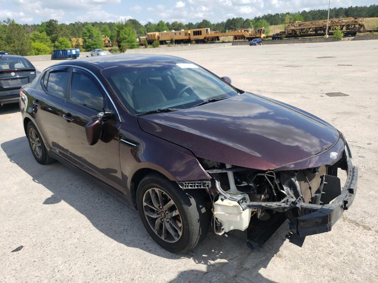 KIA OPTIMA LX 2011 with VIN KNAGM4A79B5153176 - Photo from auction