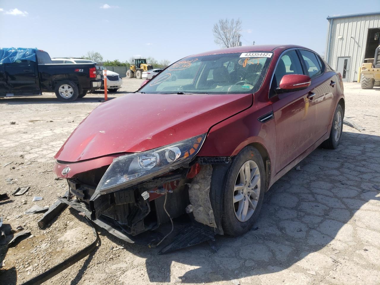 Photo 2 from auction – 2013 KIA OPTIMA LX with VIN 5XXGM4A78DG246627