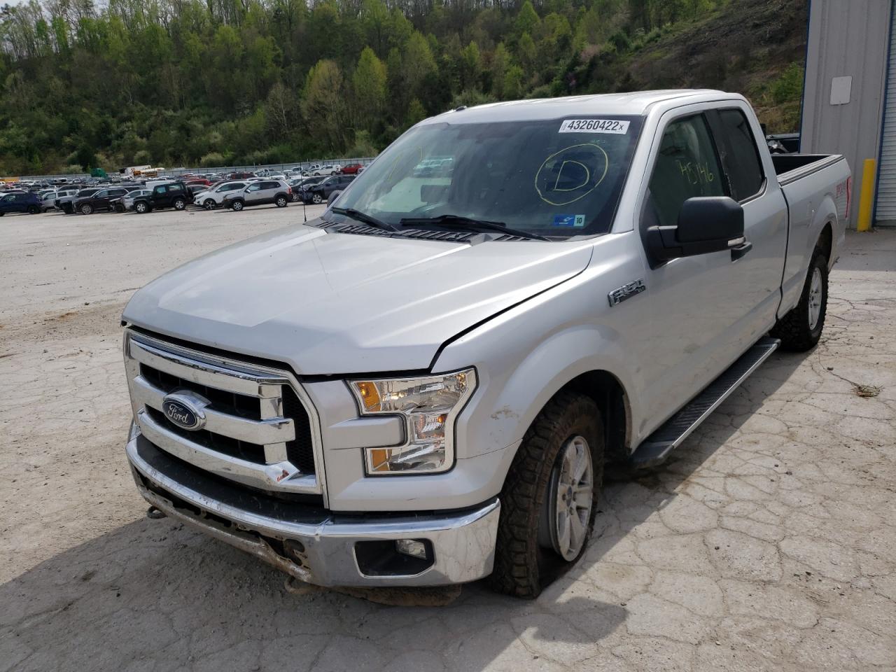 Photo 2 from auction – 2015 FORD F150 SUPER with VIN 1FTFX1EF3FKF21283