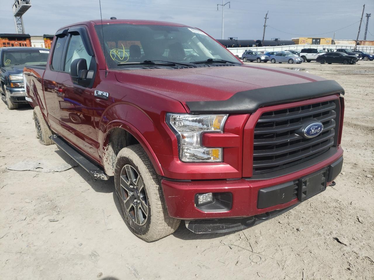 FORD F150 SUPER 2016 with VIN 1FTFX1EF9GFD15296 - Photo from auction