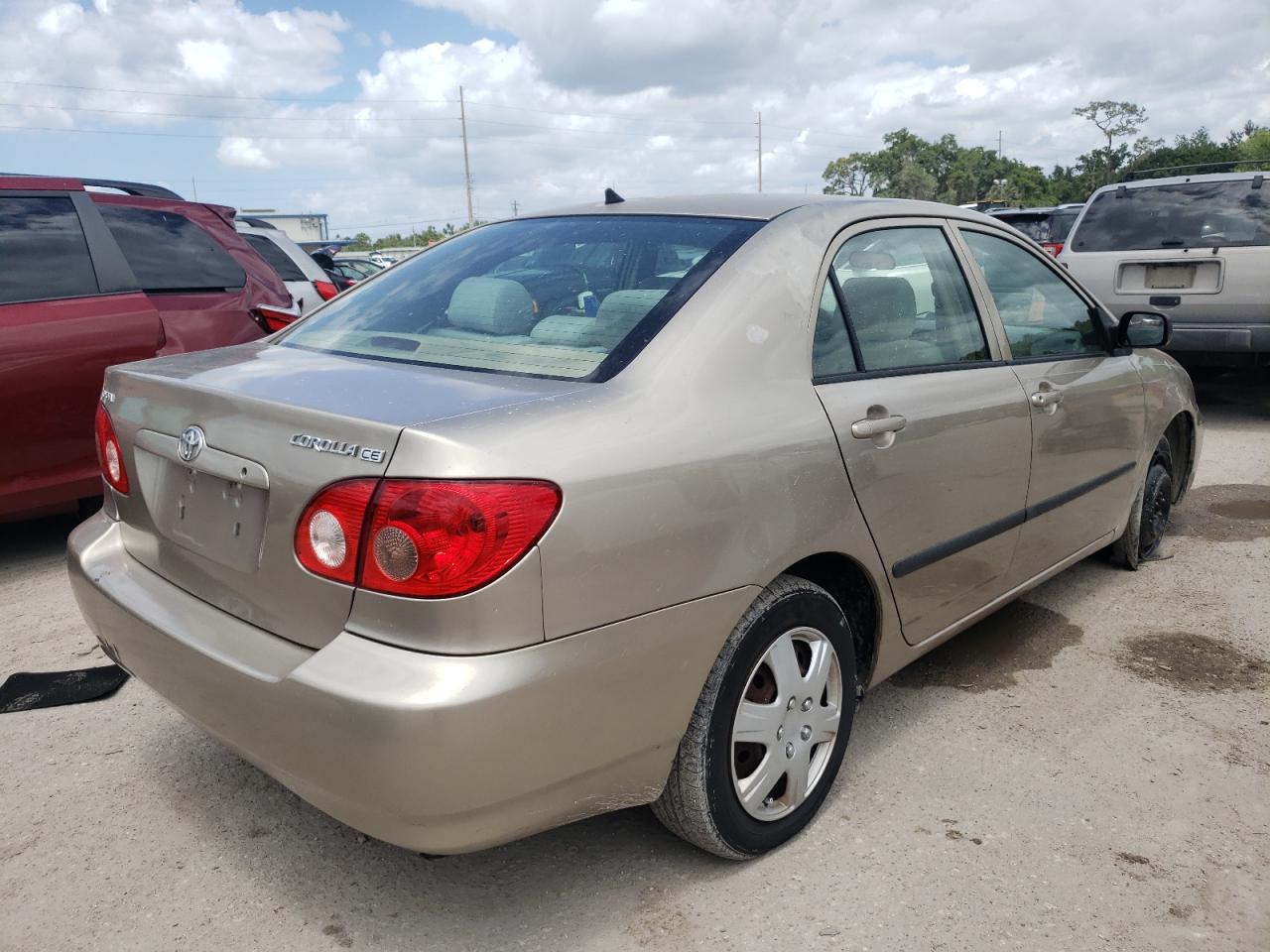 Photo 4 from auction – 2007 TOYOTA COROLLA CE with VIN 1NXBR32E87Z764735