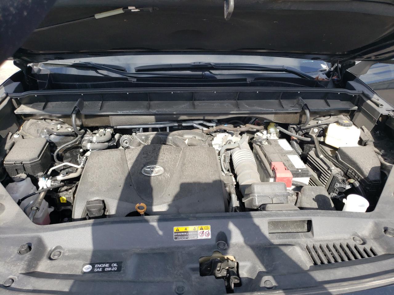 Photo 7 from auction – 2020 TOYOTA HIGHLANDER with VIN 5TDGZRBH6LS508180