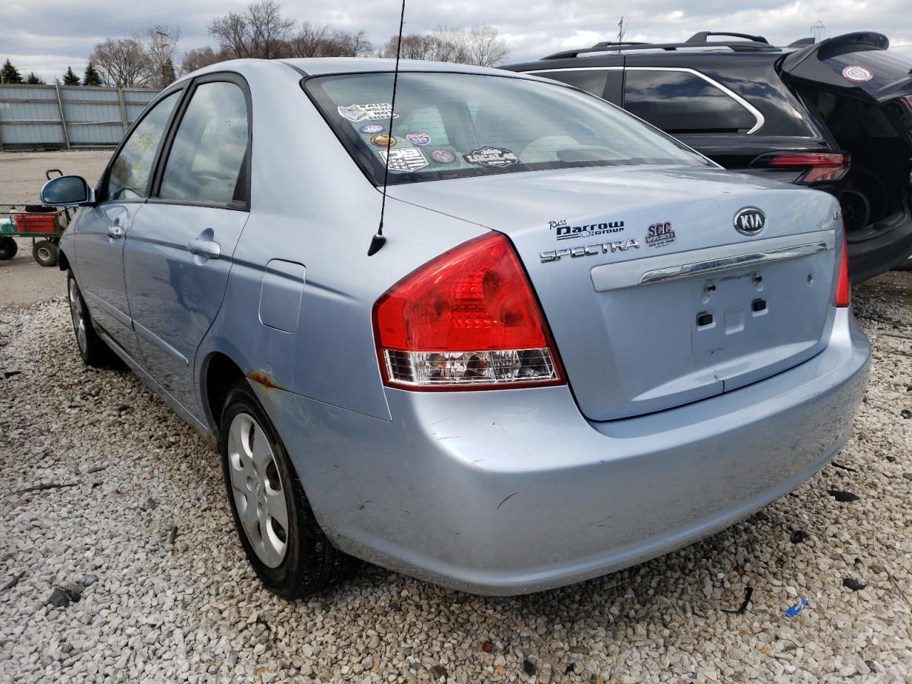 Photo 3 from auction – 2008 KIA SPECTRA EX with VIN KNAFE121885529120