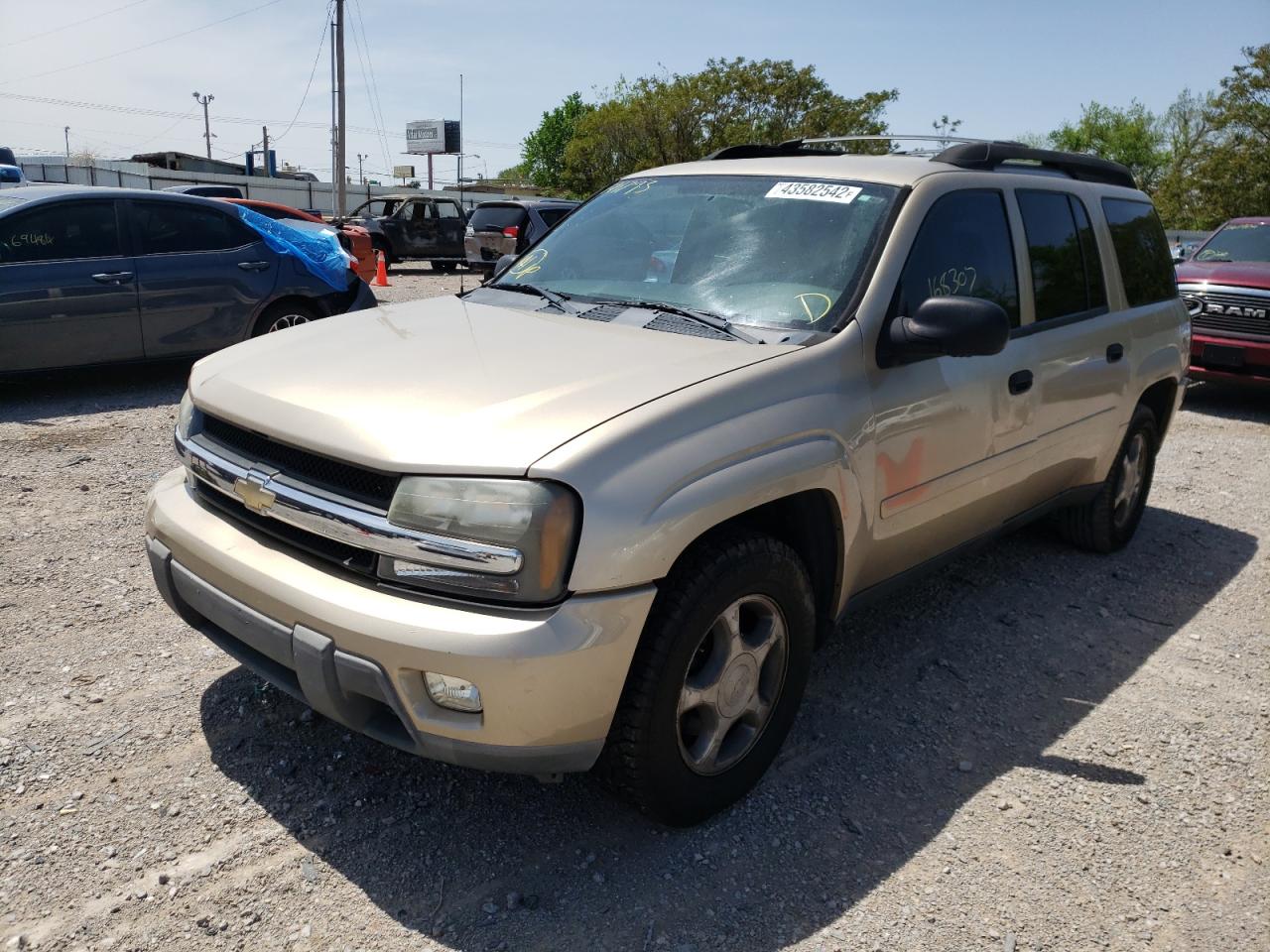 Photo 2 from auction – 2006 CHEVROLET TRAILBLAZE with VIN 1GNET16S666141793