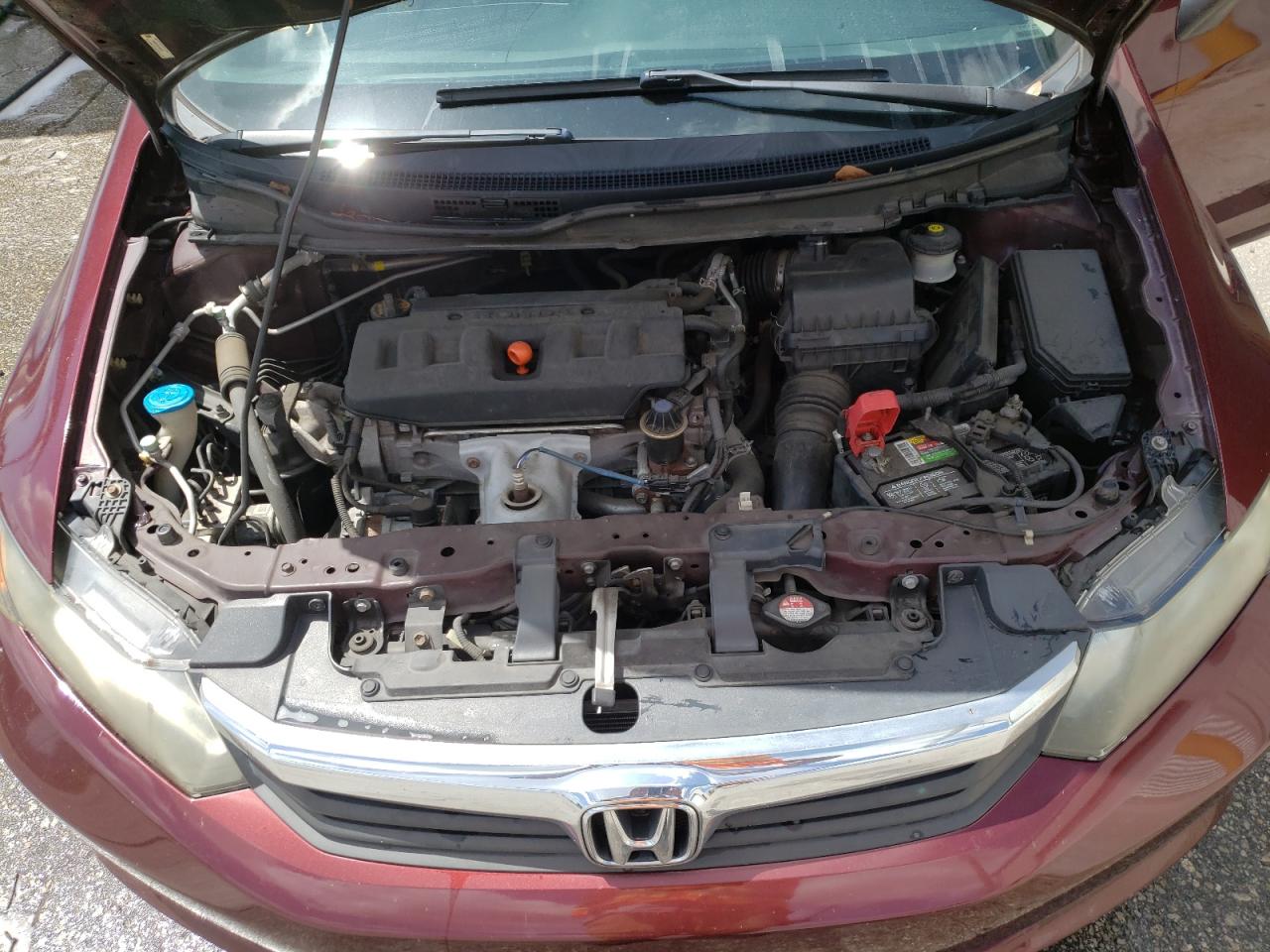 Photo 7 from auction – 2012 HONDA CIVIC LX with VIN 2HGFB2F58CH600771