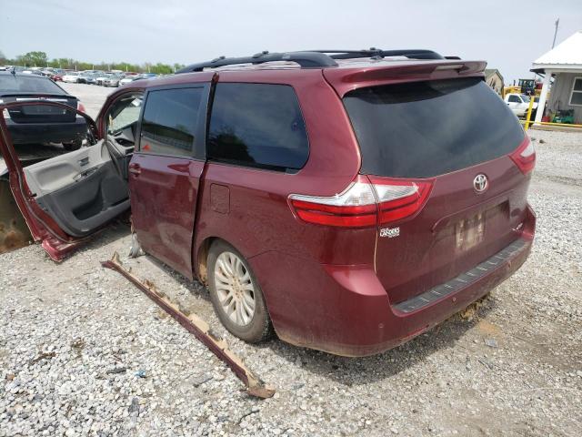 Photo 3 from auction – 2017 TOYOTA SIENNA XLE with VIN 5TDYZ3DC9HS896404