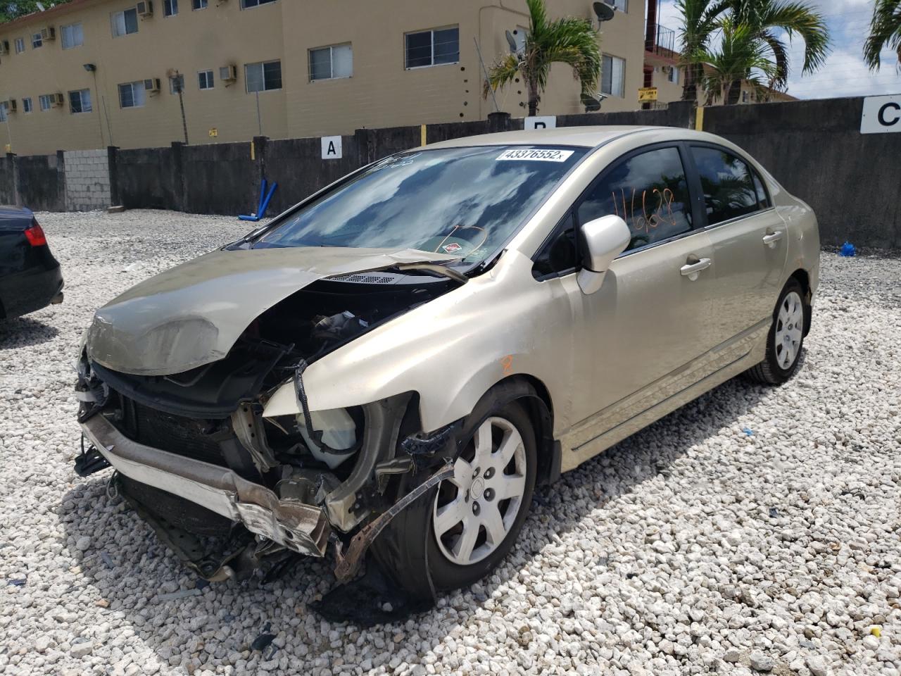 Photo 2 from auction – 2007 HONDA CIVIC LX with VIN 1HGFA16597L013341