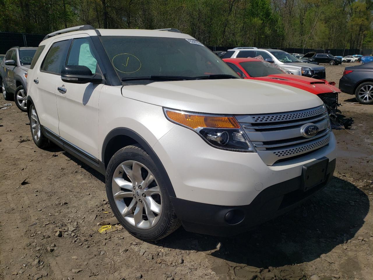 FORD EXPLORER X 2013 with VIN 1FM5K7D94DGA96077 - Photo from auction