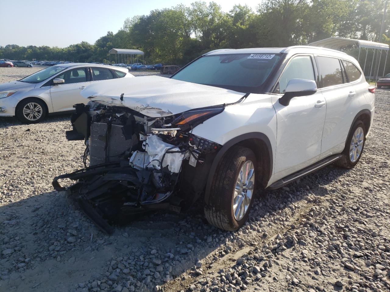 Photo 2 from auction – 2021 TOYOTA HIGHLANDER with VIN 5TDYZRAH3MS531097