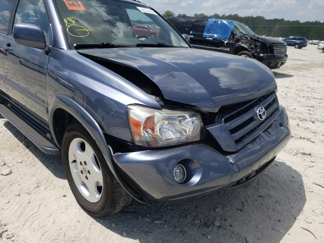 Photo 9 from auction – 2007 TOYOTA HIGHLANDER with VIN JTEDP21A670135764